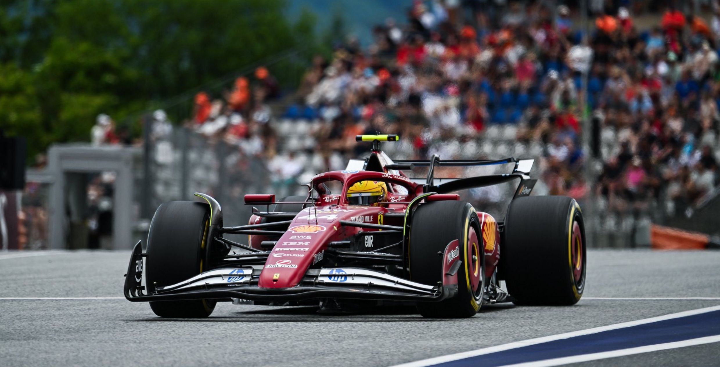 ferrari floor upgrade austria