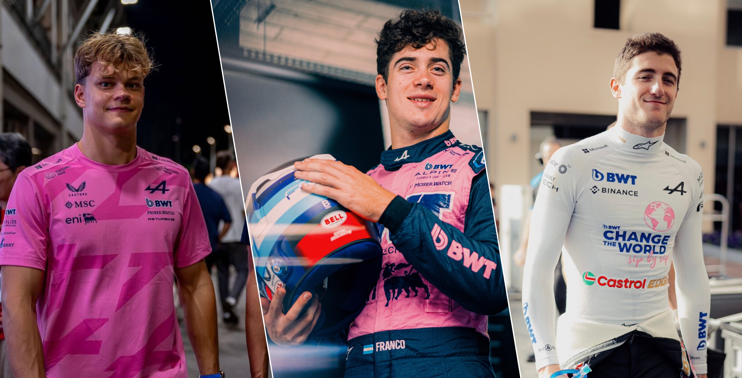 alpine driver line up 2026