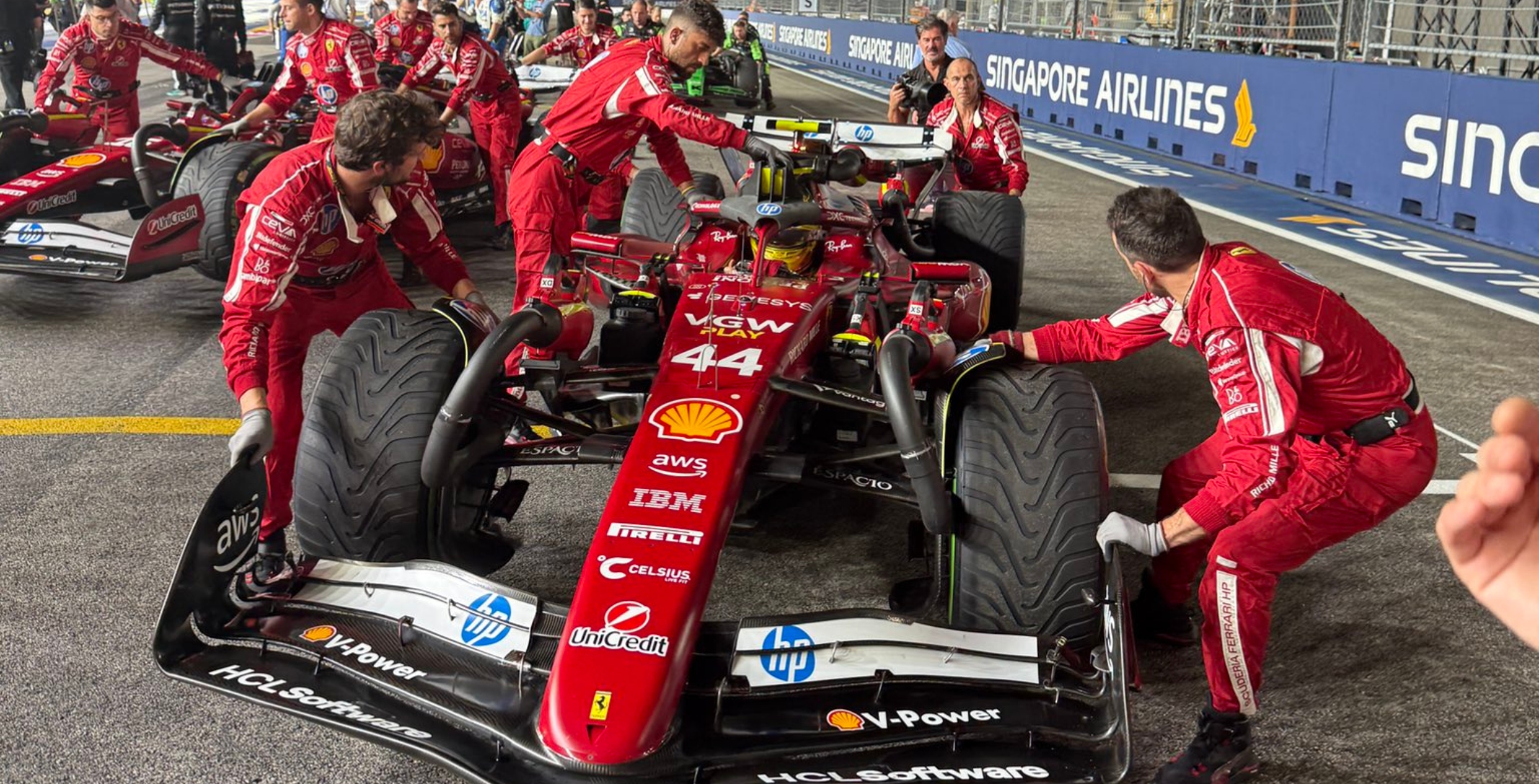 Ferrari Singapore GP 2025 ferrari singapore gp 2025