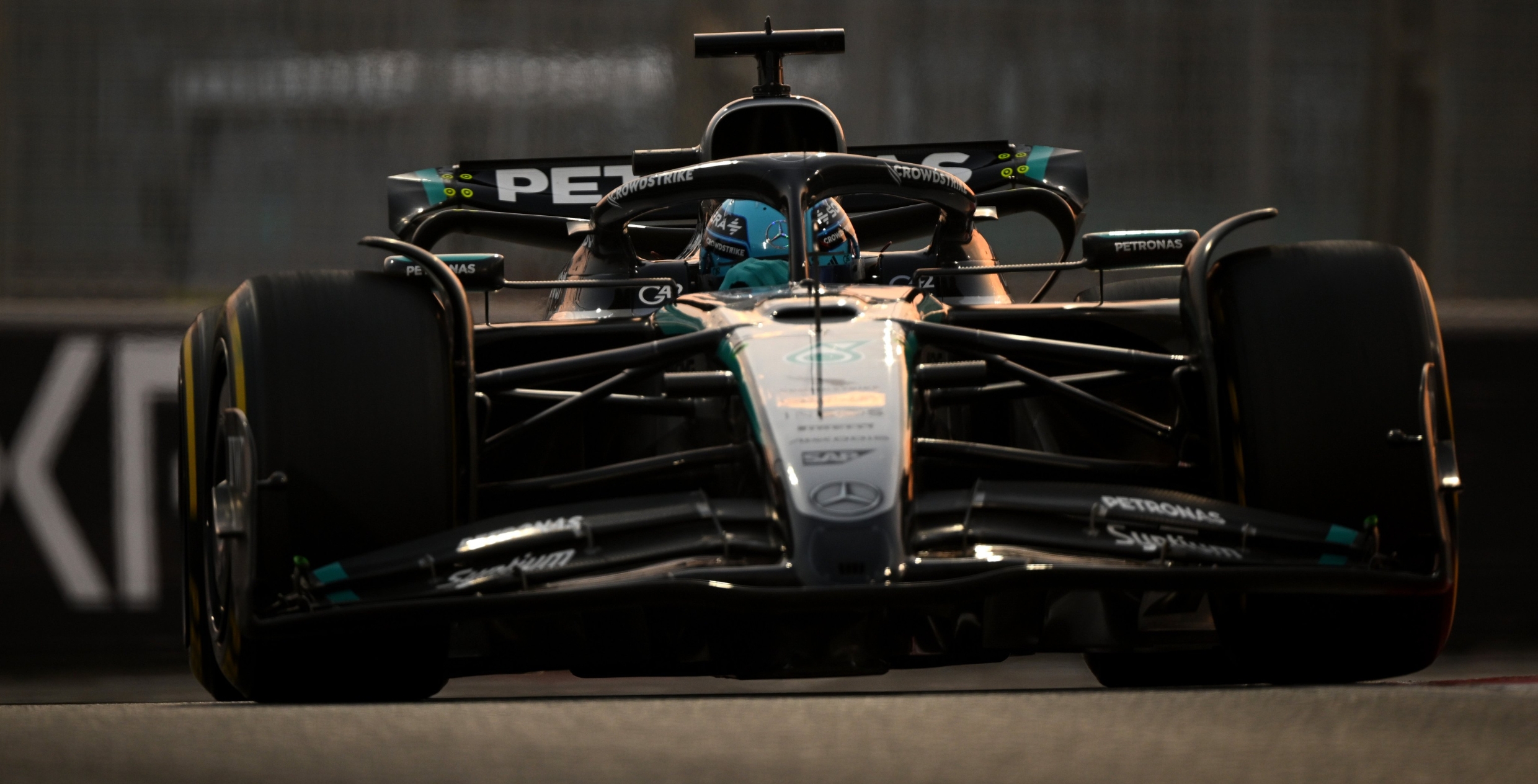 Mercedes Car on track 2025 mercedes car on track 2025